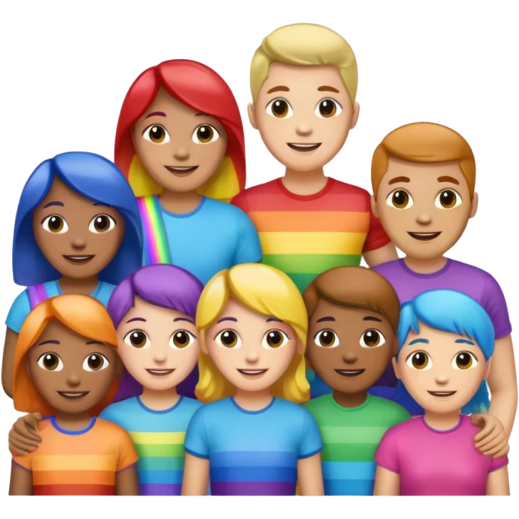 pride charcters emoji