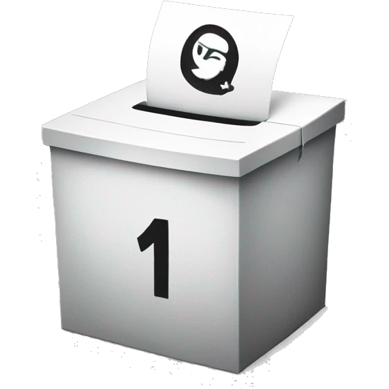 ballot box emoji