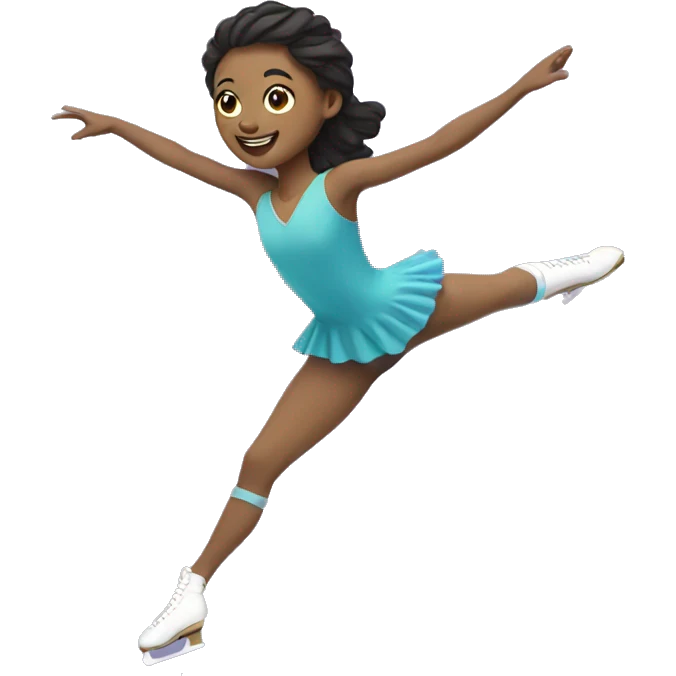 Figure skater emoji