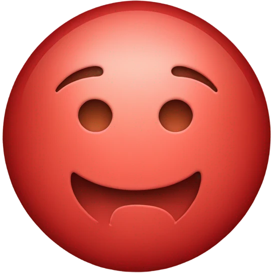 I seal red circle emoji