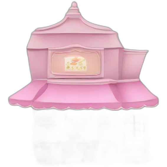 tea room vith chrysanthemum emoji