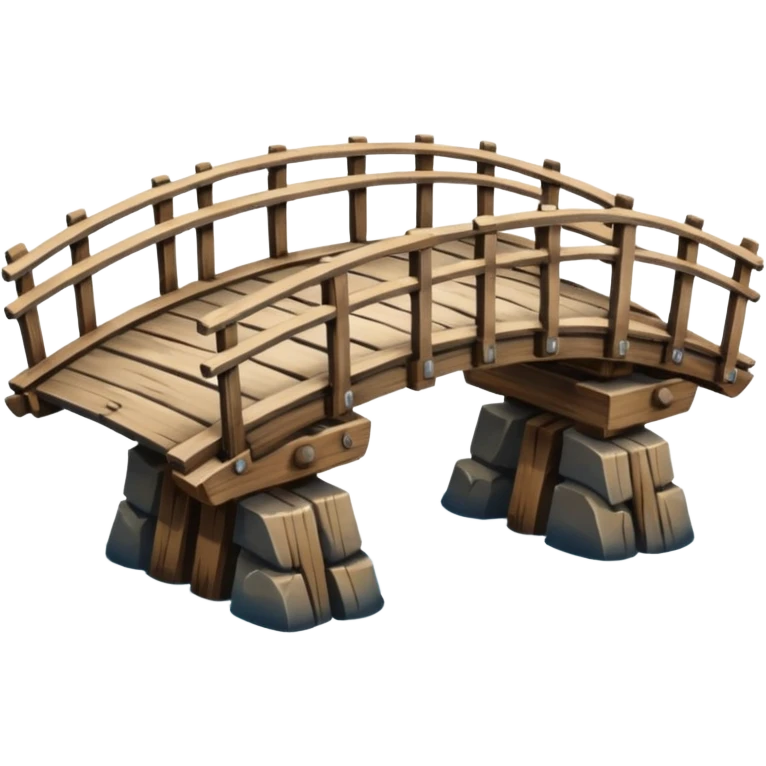 Japanese wooden bridge emoji