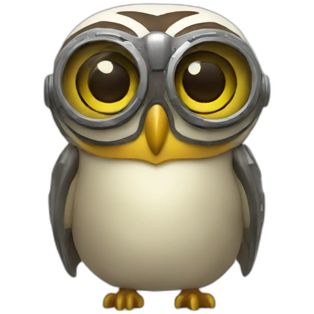 buho futurista emoji