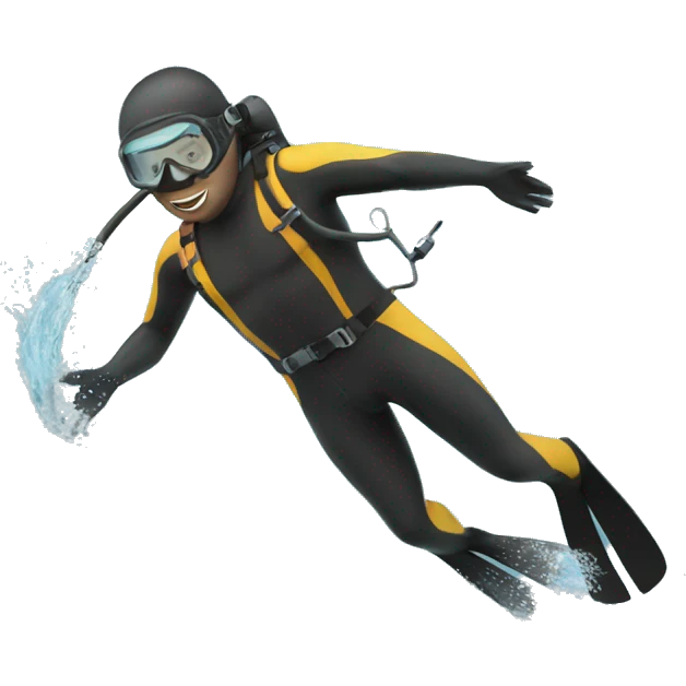 Diver in water emoji