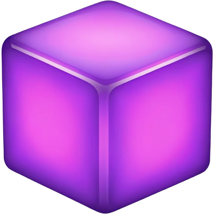 glowing purple block emoji