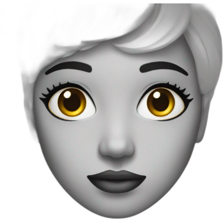 make-up face emoji