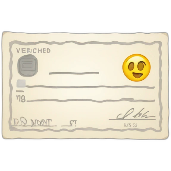Verified check emoji