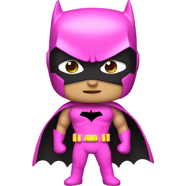 Pink bataman  emoji