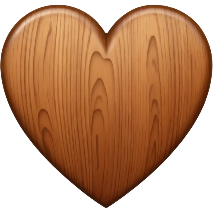 brown classic heart emoji