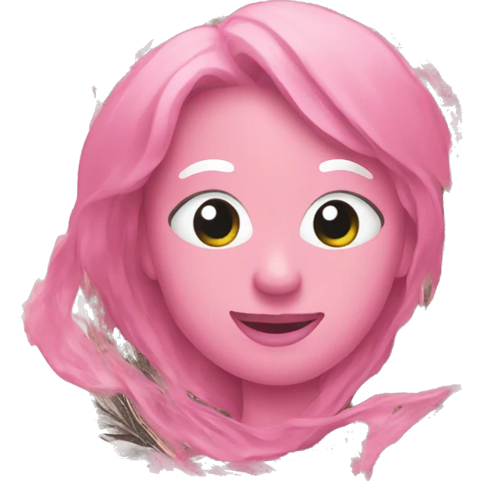 Pink money emoji