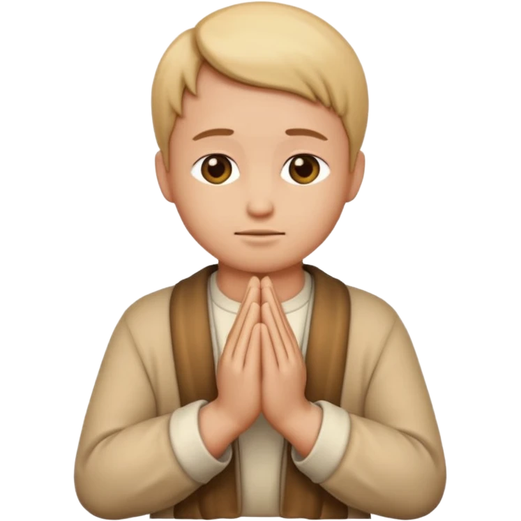 Emoji with Hands folded in prayer emoji