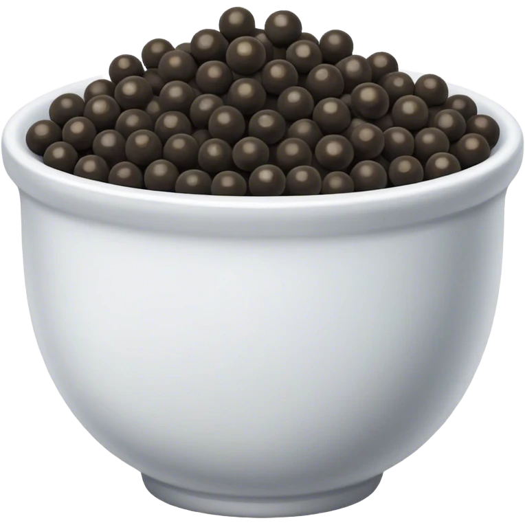 bowl of peppercorn emoji
