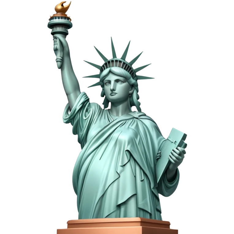 Statue of Liberty landmark emoji