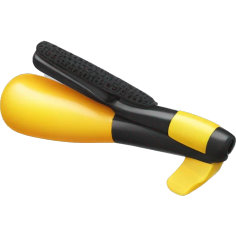 Velcro Curler made of plastic emoji