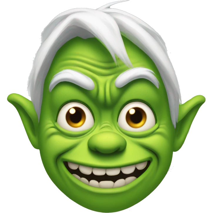 freaky grinch emoji