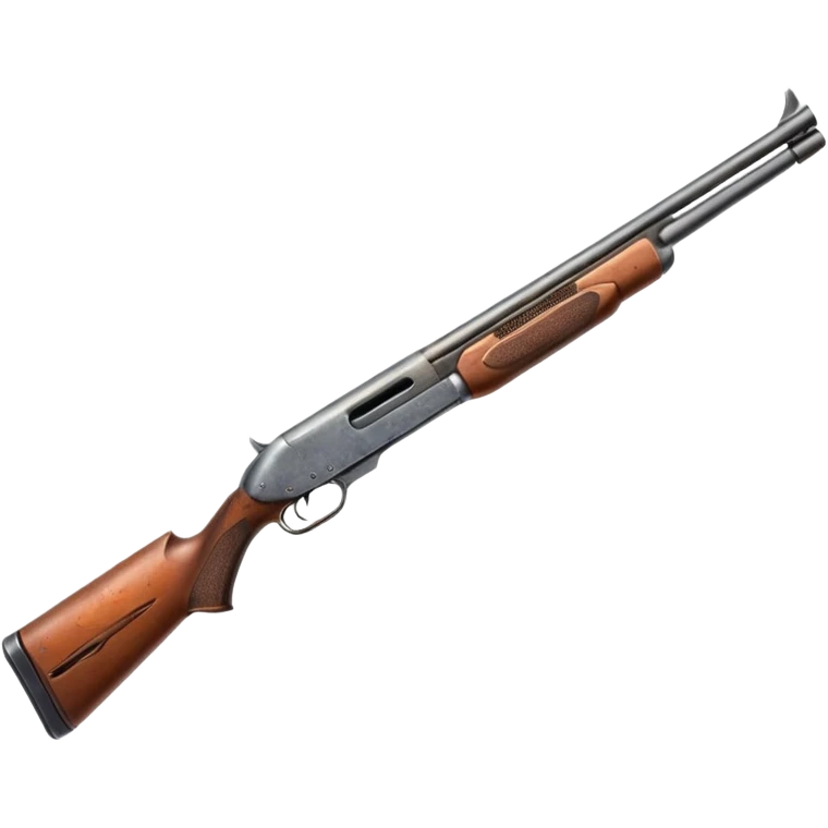 double barrel metal shotgun emoji