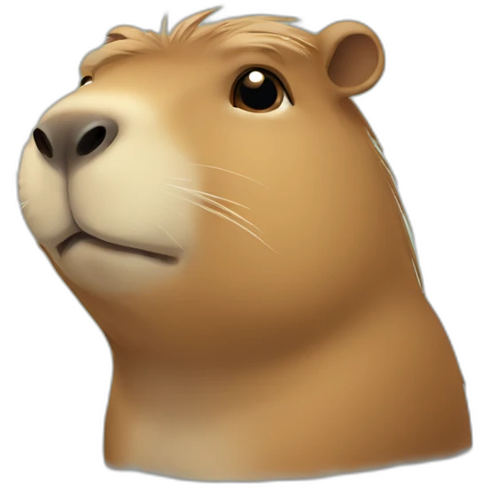 sad capybara emoji