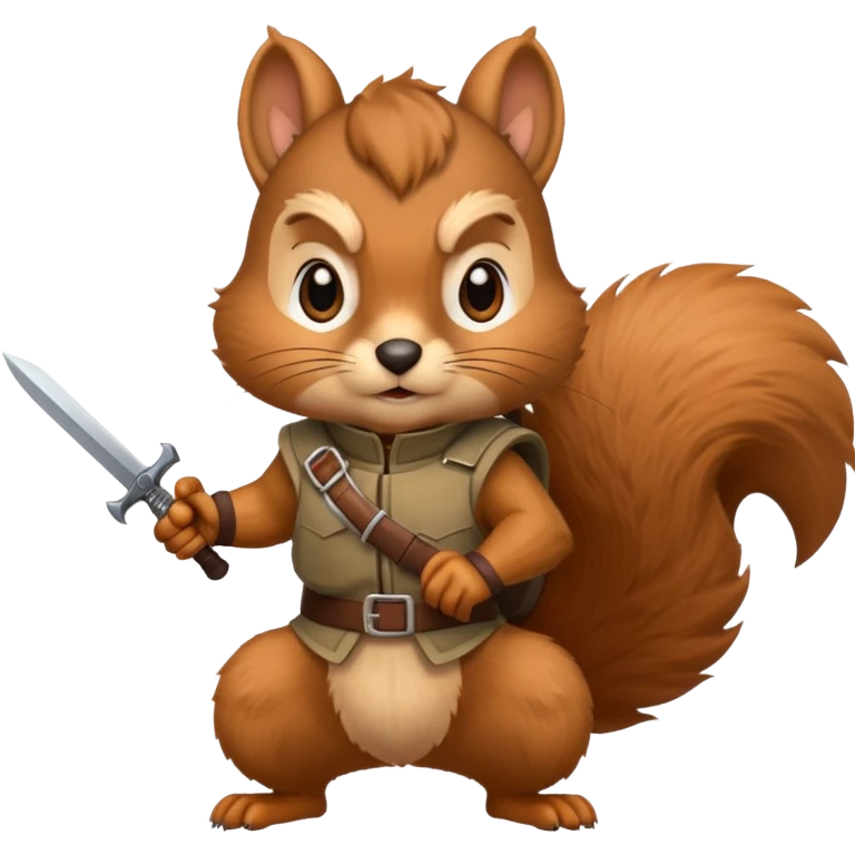squirrel Figthers  emoji