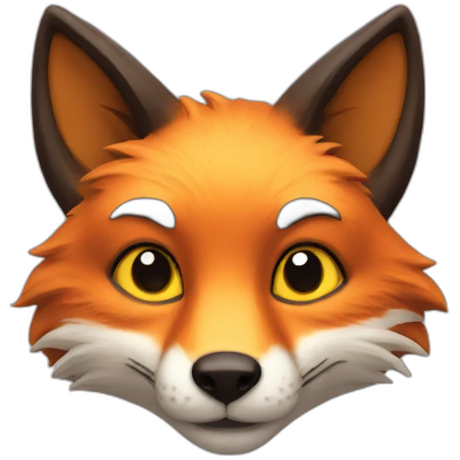 awesome fox emoji