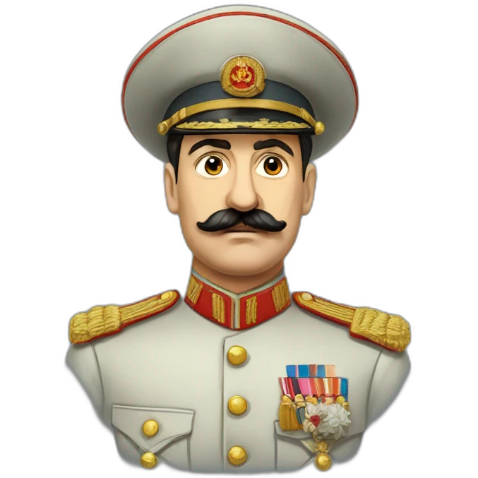 Iosif Stalin in uniform emoji