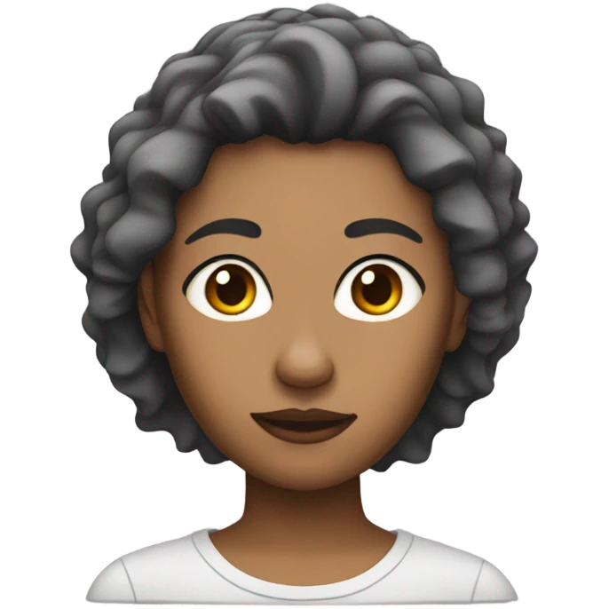 lesbian with wolf cut  emoji