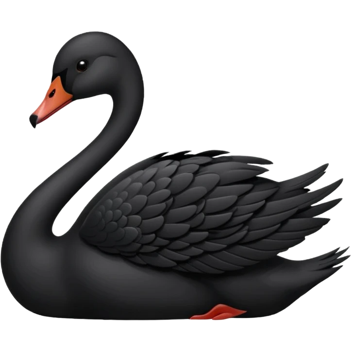 cisne negro emoji