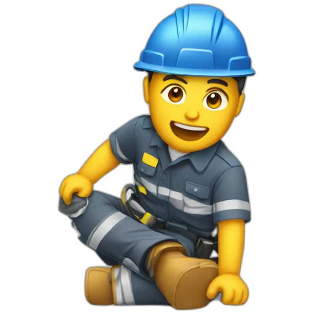 accident de travail emoji