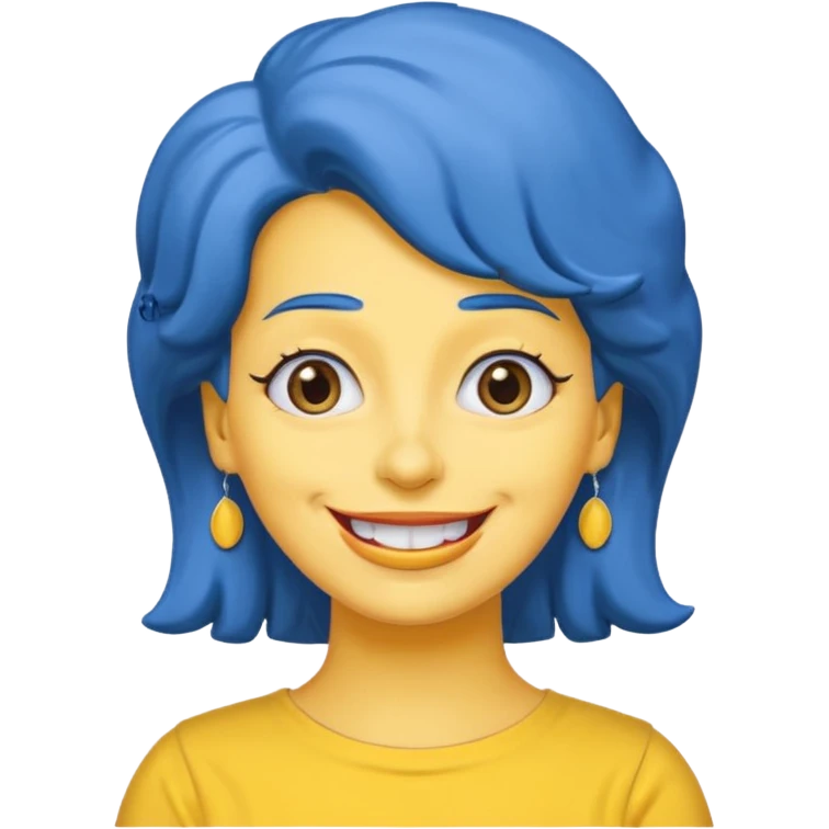 Marge Simpson emoji