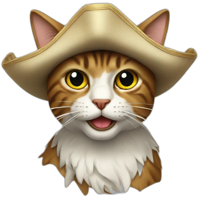 Gato pirata emoji