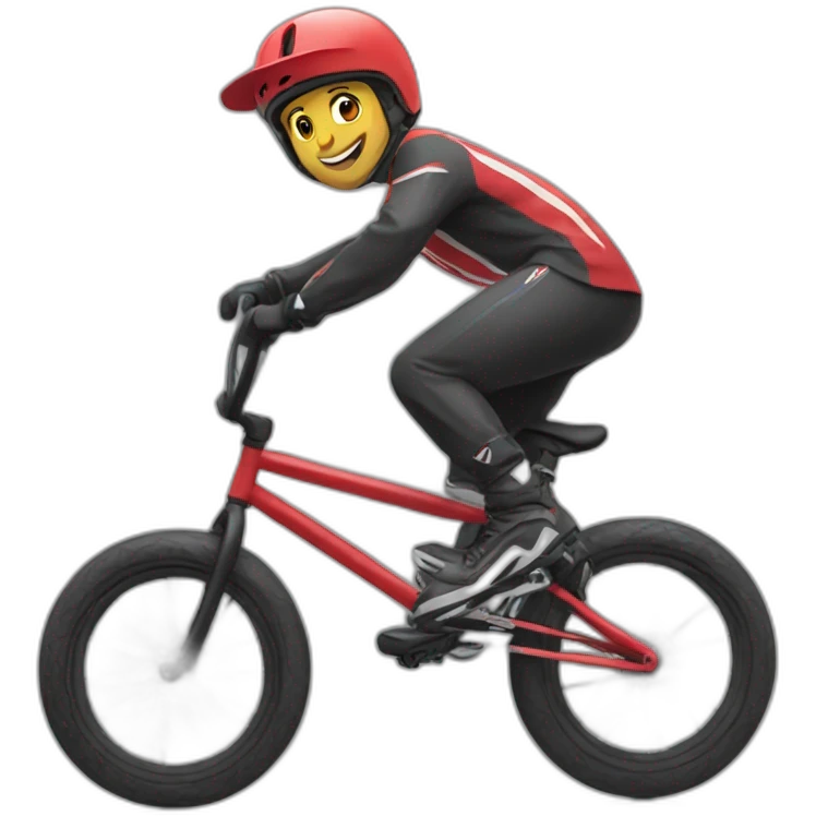 Bmx racee emoji