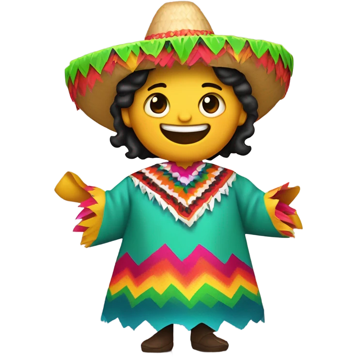 Mexican with fun emoji