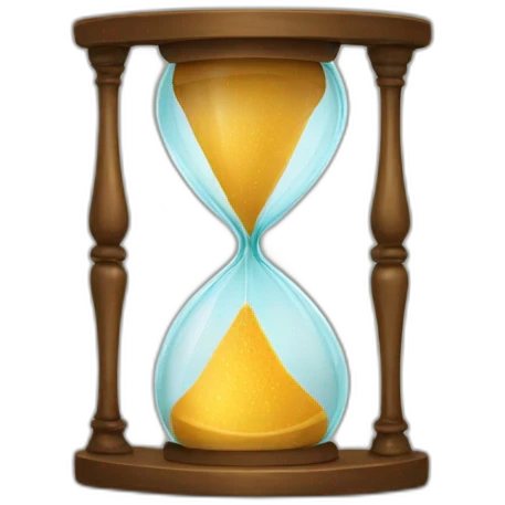 Hourglass emoji