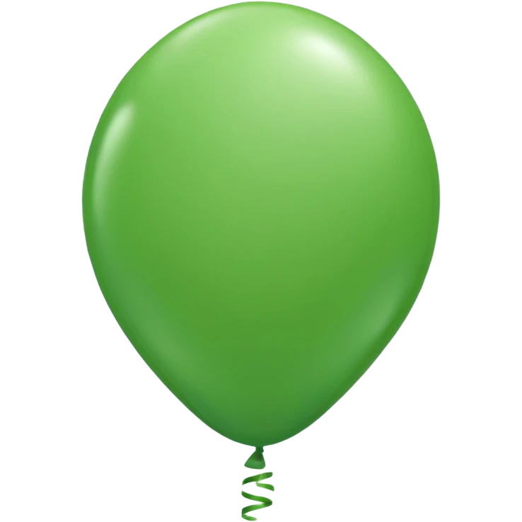 Green ballon emoji