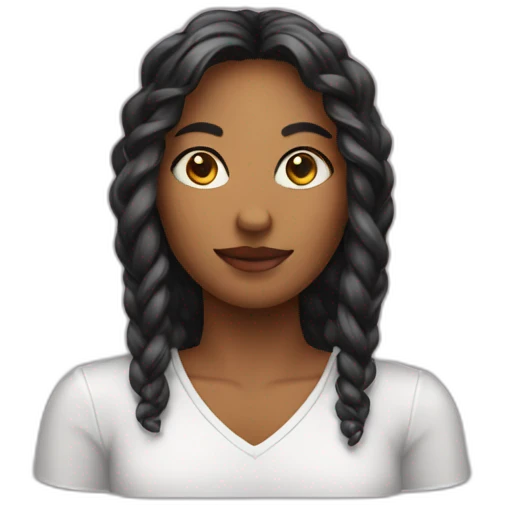 Women top crop emoji