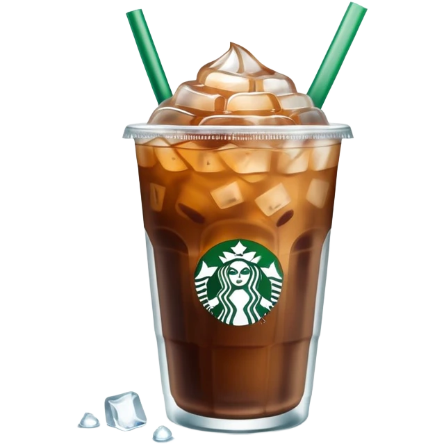 Starbucks iced coffee  emoji