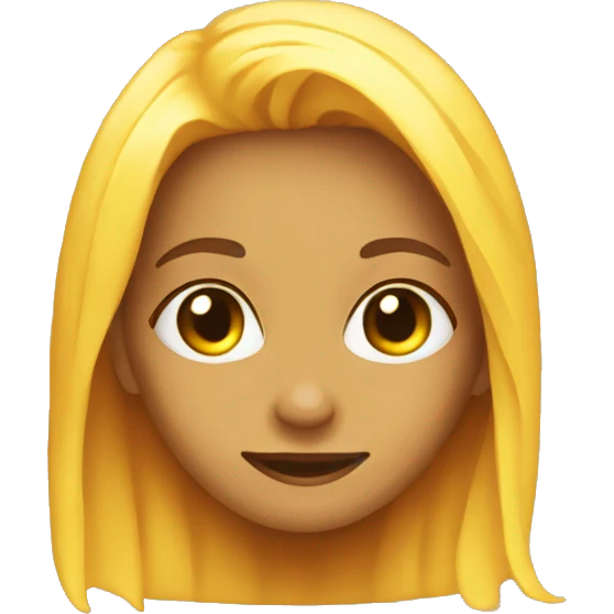 Sunshine following girl  emoji