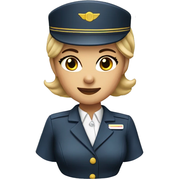 Stewardess emoji