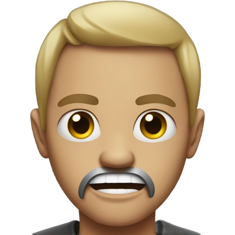scary and intimidating  emoji