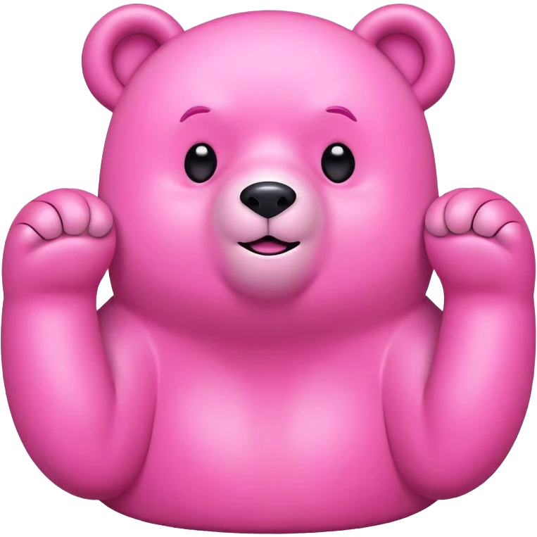 Pink bears emoji
