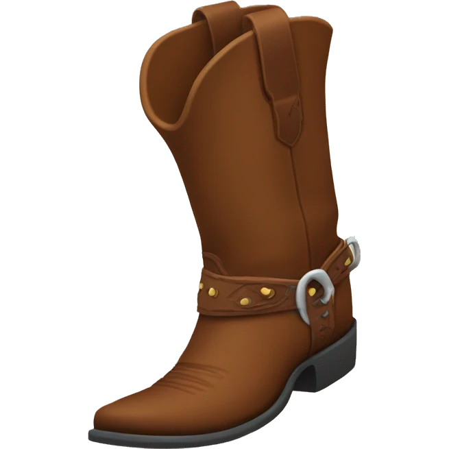 Cowboy boot  emoji