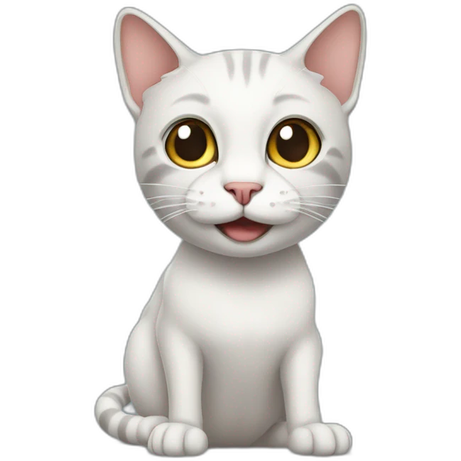 cat with neurological problems emoji