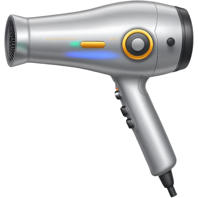 hair dryer emoji