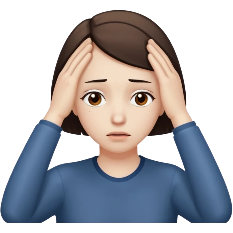 Loser L hand on forehead  emoji