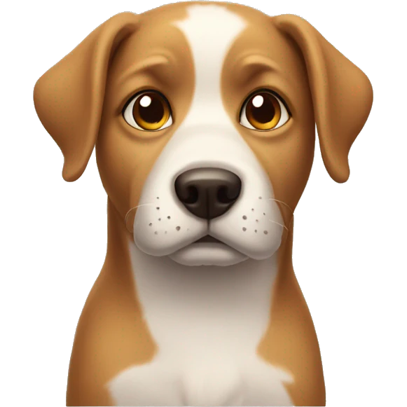 Dog with heart eyes emoji