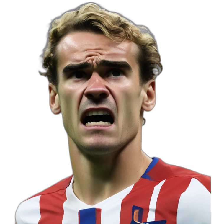 griezmann angry emoji