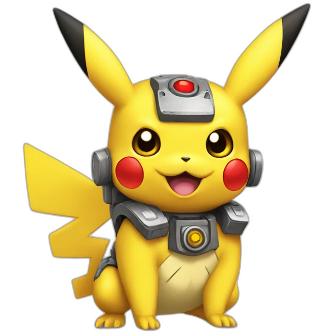 Mécha pikachu  emoji