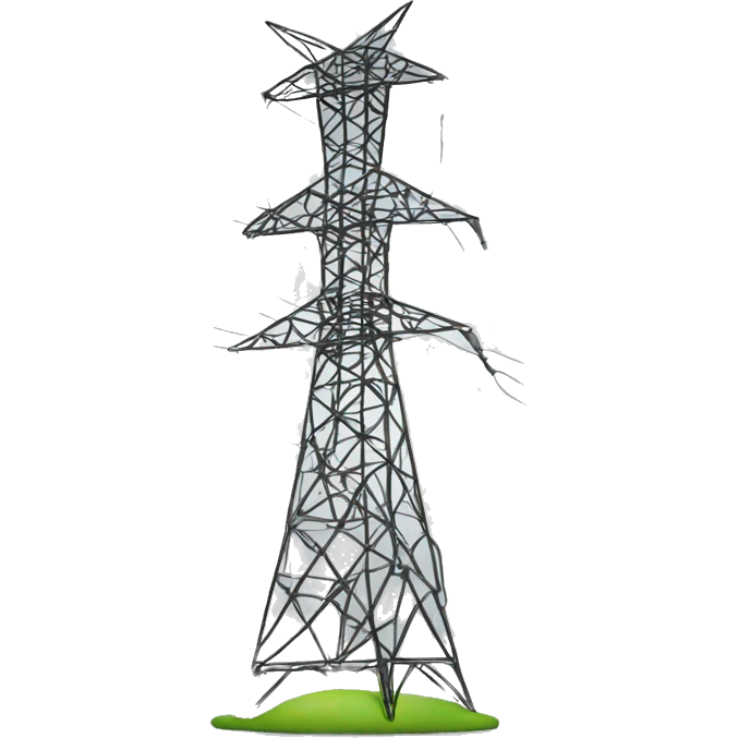 electricity pylon emoji