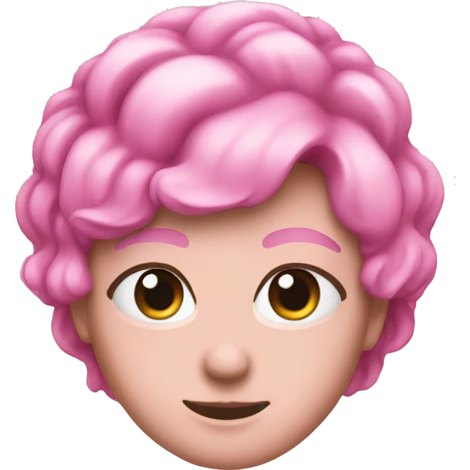 Pink heat emoji