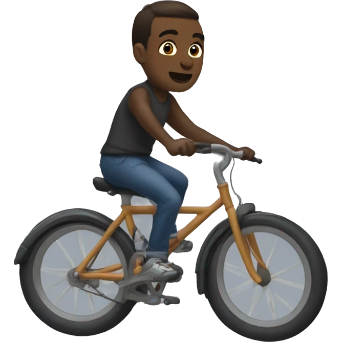 Faure gnassimgbé on bike emoji