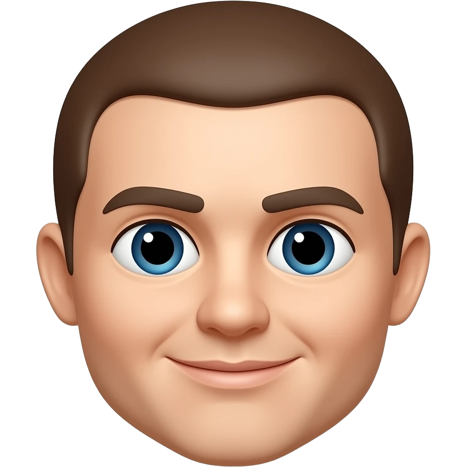 Custom iOS emoji with no blur and a white background. The topic of the emoji is "". It MUST maintain the general apple iOS emoji style. emoji